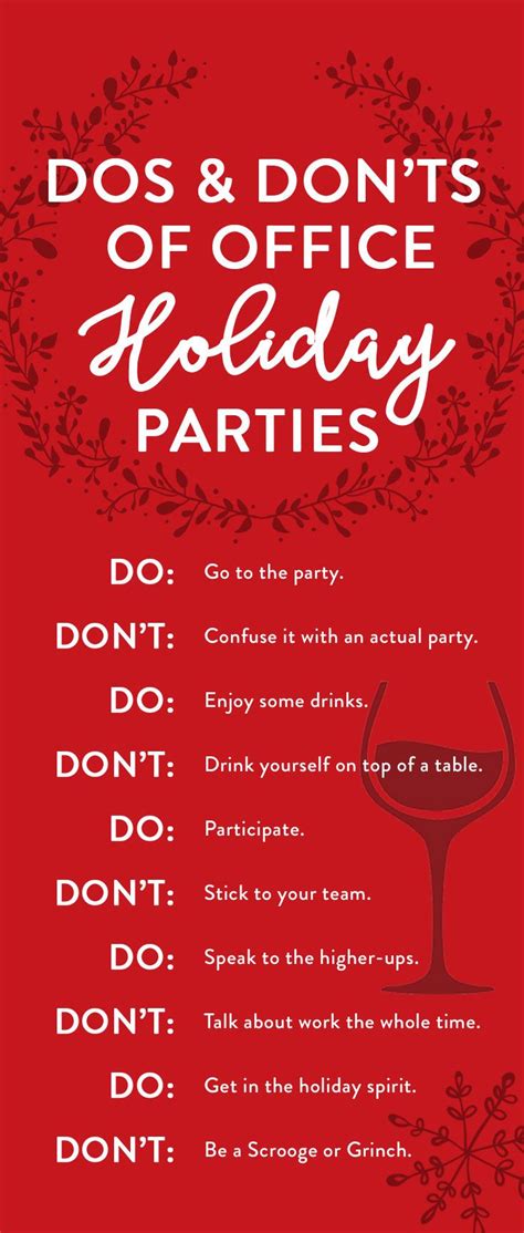 Dos And Donts Of Office Holiday Parties Office Holiday Party