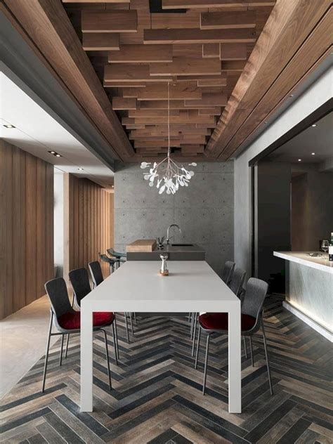 15 Modern Creative Ceiling Ideas For Best Home Inspiration Wooden