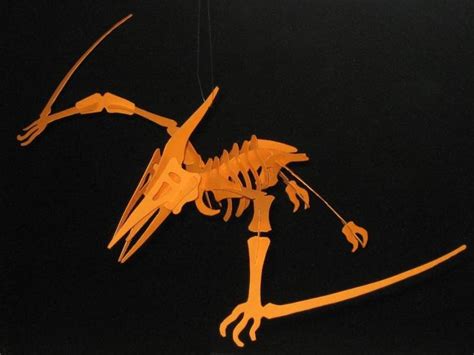 Pterosaurskeletonpapercraft