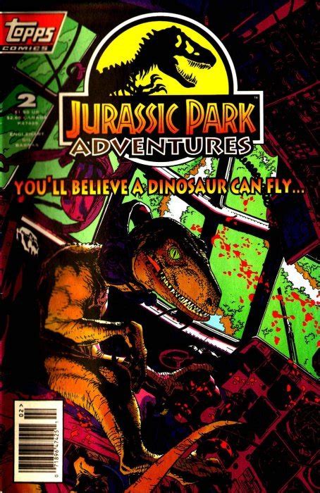 Jurassic Park Adventures 1 Topps Comics Comic Book Value And Price Guide