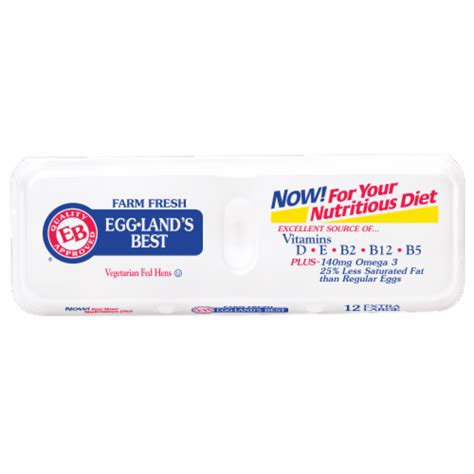 Egglands Best Extra Large White Eggs 12 Ct Frys Food Stores