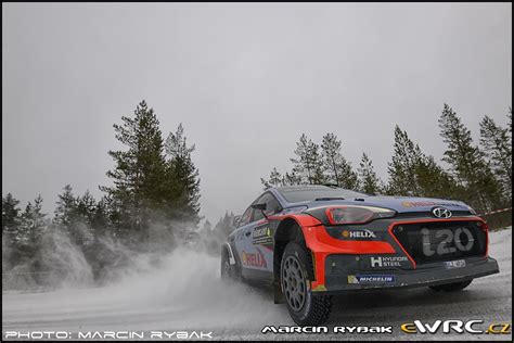 Paddon Hayden − Kennard John − Hyundai Ng I20 Wrc − Rally Sweden 2016