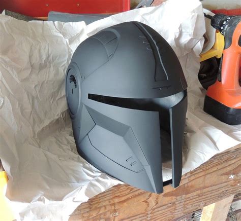 Mandalorian inspired helmet for larp hbcarmor. Medic Helmet WIP | Helmet, Mandalorian helmet, Mandalorian ...