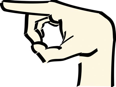 Pointing Hand Cliparts - Pointing Hand Cartoon Png ...