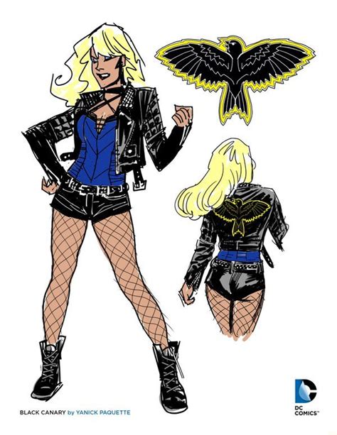 Dc Rebirth Art Gallery Updated Black Canary Black Canary Costume Dc