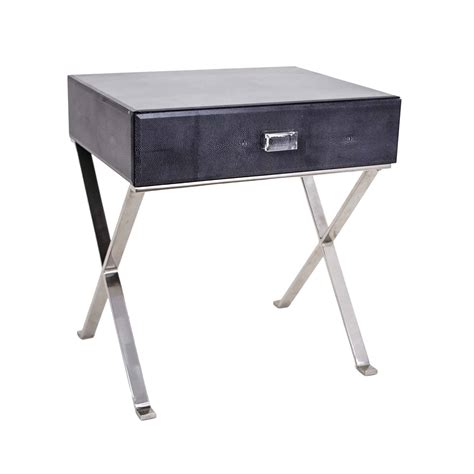 Shagreen Side Table Shop By Alsans