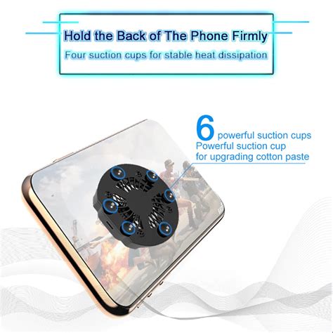 Mobile Phone Radiator Gaming Universal Phone Cooler Adjustable Portable