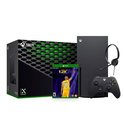 Xbox Series X Console Bundle Flagship Xbox 1tb Ssd Black Gaming Console And Wireless