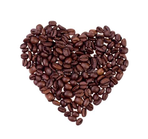 Coffee Heart Stock Photo Image Of Macro White Form 17951030