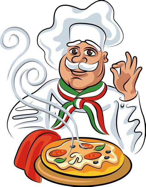 Dinamast Italian Chef Cartoon Transparent Clipart Full Size Clipart