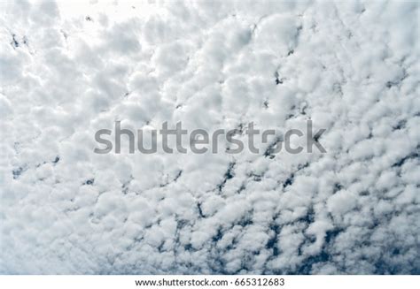Sky Clear Clouds Look Like Waves Stock Photo 665312683 Shutterstock