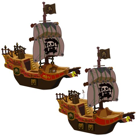 Encuentra Las Diferencias Entre Los Dos Barcos Piratas Juegos De