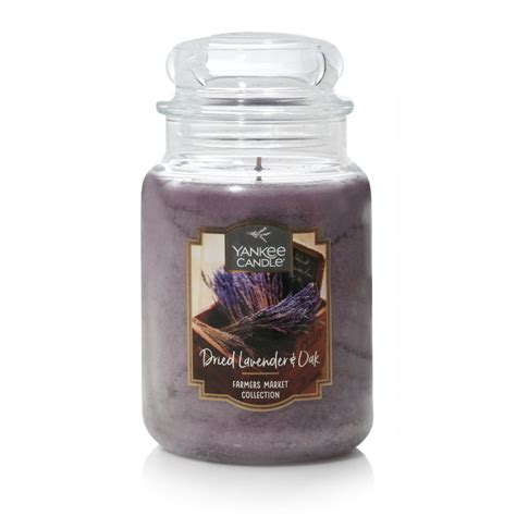 Yankee Candle Large Classic Jar Candle Dried Lavender And Oak Walmart