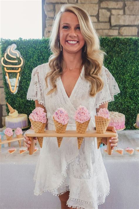 Shes Been Scooped Up Bridal Shower Ice Cream Themed Bridal Shower Bridalshower Wedding