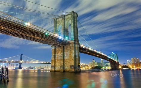 Bing Backgrounds Picture Download Brooklyn Bridge Bridge Wallpaper
