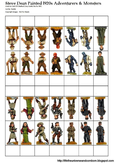 8 Printable Dandd Papercraft Free Freedom