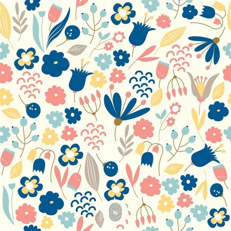 Scandinavian Floral By Hazana Anggrayni Floral Illustrations Floral