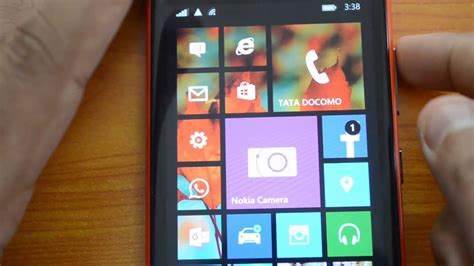 Now you should see your phone screen pop up; How to Take Screenshot on Windows Phone 8.1 - YouTube