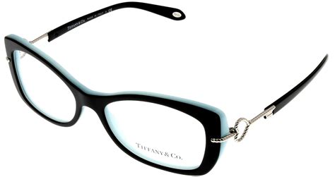 tiffany and co women eyeglasses designer black rectangular tf2106 8055 eyeglasses for women