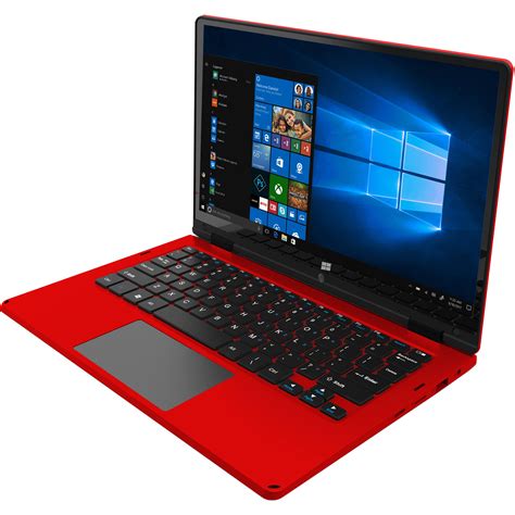 Ematic 116 2 In 1 Laptop Red Ewt117rd Bandh Photo Video