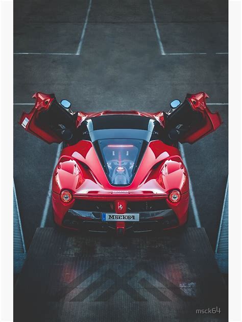 Ferrari Laferrari Aperta Prints Posters And Cards Poster For Sale By