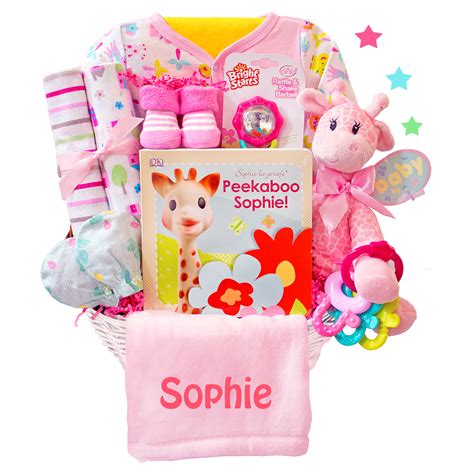 As a new parent, it's hard to wrap your head around all the things you'll need to take care of a little one: Cashmere Bunny Personalized Little Safari Girl Baby Gift ...
