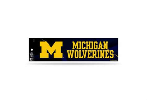 Michigan Wolverines Bumper Sticker Officially Licensed Custom Sticker