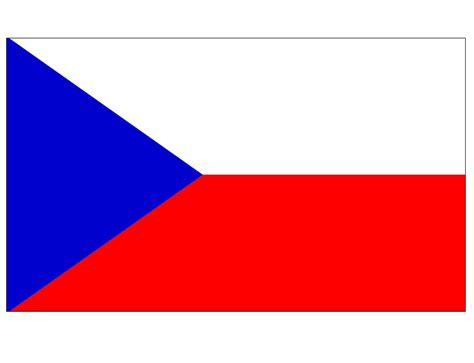 Czy wiecie jakiego koloru jest czeska flaga? CZECHY NAKLEJKA WLEPKA SAMOPRZYLEPNA FLAGA CZECH ...