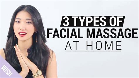 Korean V Line Massage 3 Types Of Facial Massage At Home Wishtrend