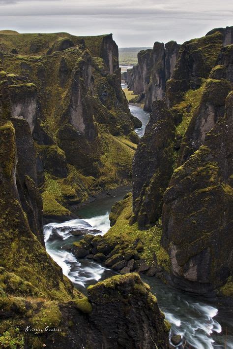 Fjaðrárgljúfur Canyon By Kristien Cambron On 500px Beautiful World