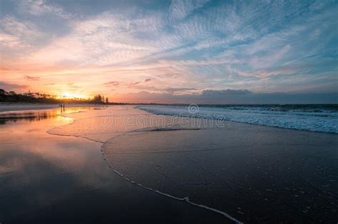 Sunset At Byron Bay Australia Stock Photo Image Of Nice Amazing