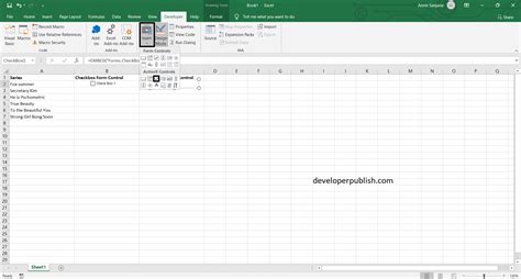 How To Add And Delete Multiple Checkboxes In Excel