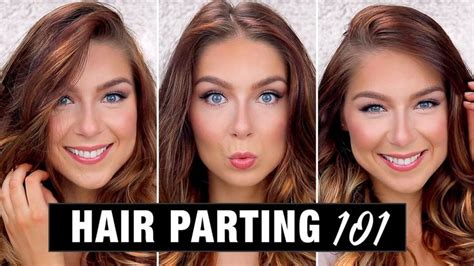 Hair Parting Styles And Techniques How To Part Your Hair Thining Hair