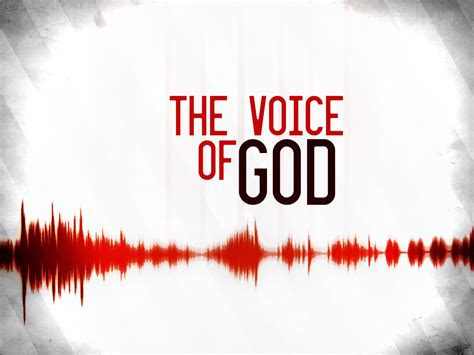 Recognizing The Voice Of God Steve Dusek