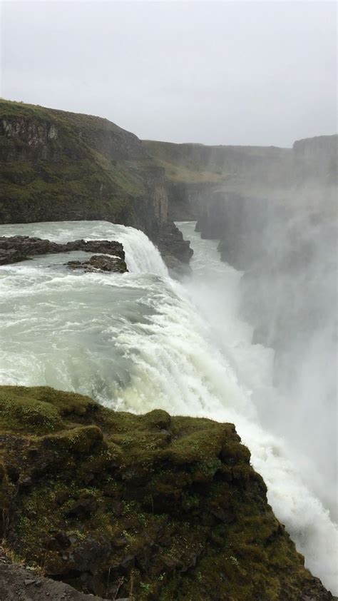 Fun Places To Go Vacation Gullfoss Waterfall Iceland Waterfalls