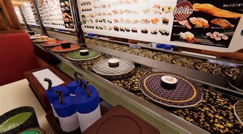 Conveyor Belt Sushi Restaurant