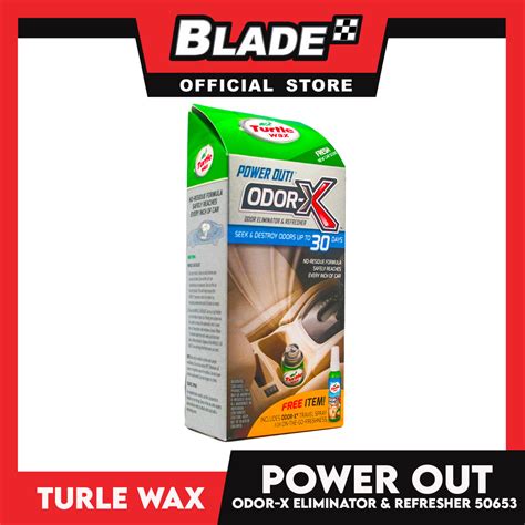 Turtle Wax Power Out Odor X Door Eliminator And Refresher 50653 Bladeph