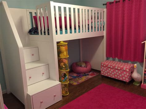 Loft Bed Do It Yourself Home Projects From Ana White Loft Bed Diy Loft Bed Bunk Beds