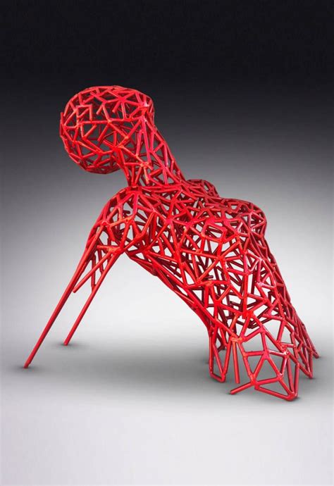 Figurative Sculpture Artist Breezy Anderson You Fine Metal Sculpture