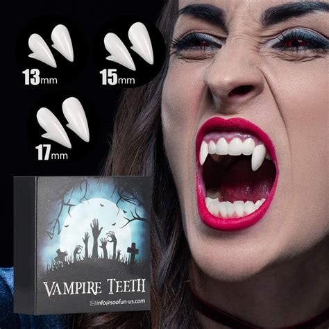 Parigo Vampire Fangs Vampire Fang Teeth For Halloween Party Cosplay3