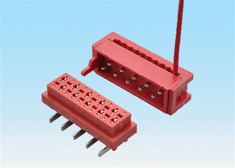 2 30 Pin Wire To Board Edge Connector Electronic Cable Connectors Double Row Smt Type Puncture