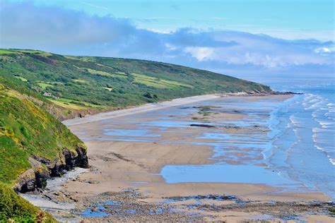 Marros Sands From Telpyn Point Carmarthen Bay This Beach Flickr
