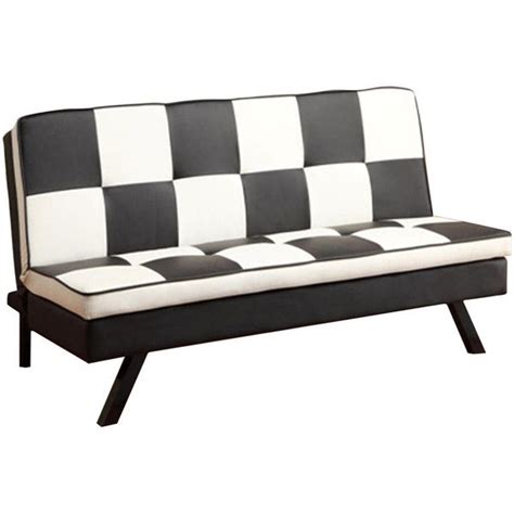 Fast delivery and white glove assembly services. Checkered Futon Sofa Bed - Contemporary - Futons - by CTC ...