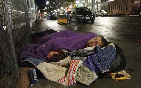 Amid Booming Economy Homelessness Soars On Us West Coast