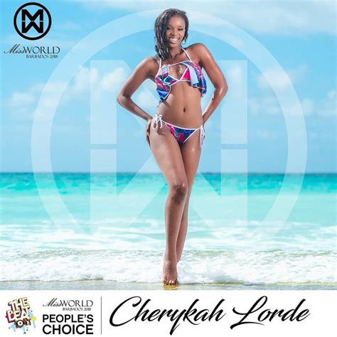 Peoples Choice Catalogue For Miss World Barbados 2018