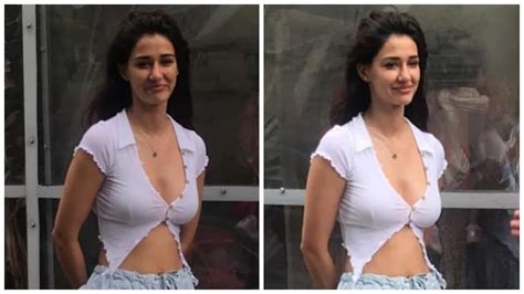 Disha Patani Nails The Stylish Off Duty Mannequin Look In Crop High And
