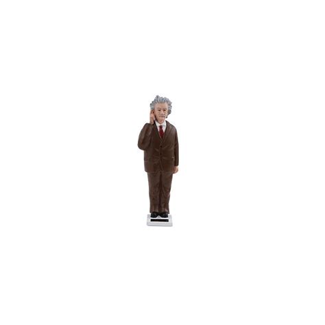 Petite Figurine Solaire Albert Einstein Figurine Solaire Einstein