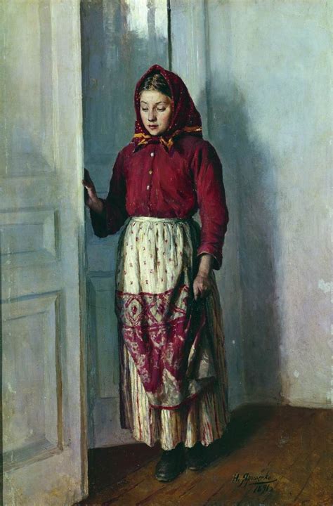 К чeрту Oldrussia Nikolai Yaroshenko 1891 Russian Painting