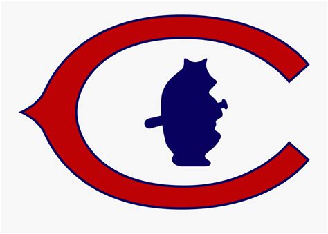 Clip Art File Cub Logo Svg Chicago Cubs Retro Logo Free Transparent