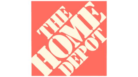 Home Depot Logo Symbol Meaning History Png Brand